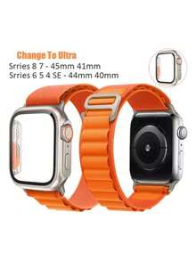 SMART WATCH MX Smartwatch Band - Orange - View 2