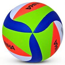 Rainha PRO Beach Volleyball Ball - Orange/Green/Blue - View 7