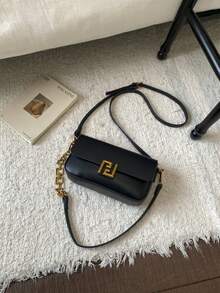 Luxury And Sophisticated Fashion Retro-Sling Bag For Women 2026 New Model, Simple And Elegant, Versatile And Stylish, Large Capacity, Crossbody Bag - Black - View 6