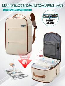 Multi-Functional Large Capacity Travel Backpack - Rectangle - View 9