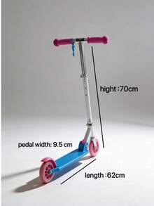 Foldable Kick Scooter, Suitable As A Gift For Children's Day - Multicolor - View 6