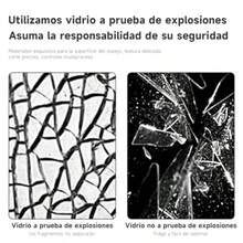 jjuyEspeo Inteligente para Baño 100x60 con r Corporal 3 Tonos de Luz Funcion Antiempañante Inscion orizontal/Vical Diseño Modernoespejo para baño - Blanco - Ver 3