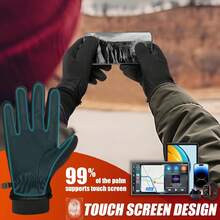 Guantes de Invierno para Hombres y Mujeres - B-118 NEGRO - Ver 7