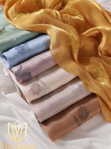 Dreamy Collection Lightweight, Breathable, Chiffon Pleated Modest Hijab Shawl For Women, Spring/Summer - Multicolor - View 11