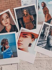 Customized Photo Printing - Personalized Photo Printing, Personalized Couple Photo Art Pieces Ready To Frame, DIY Birthday Anniversary Gift, Valentine's Day Romantic Gift, Personalized Photo Cards - Multicolor - View 4