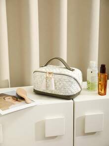 1pc Children's Fashion Toiletry Cosmetic Bag, Minimalist & Practical, Convenient To Carry - Multicolor - View 6