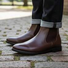 Men's Chelsea Boot Traditional Whip Country Agro Livestock - Óxido marrón - Ver 6