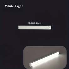 7 Pack LED Motion Sensor Light, USB Rechargeable Motion Sensor LED Lamp, Portable Sensor Cabinet Light For Kitchen, Stairs, Wardrobe - White Light - 10 cm / 3.94 Inches - View 6