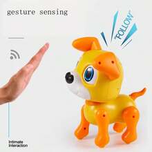 SAMEWIN 1pc Gesture Control, Walking, Voice, Music Function Robot Toy, Powered By 3 X AAA Batteries - Multicolor - View 2