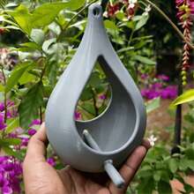 户外水滴式喂鸟器，大容量悬挂式喂鸟器，适用于花园、草坪、露台、后院，是喂养小型鸟类（蜂鸟、麻雀）的理想选择。 - 均碼 - 查看 15