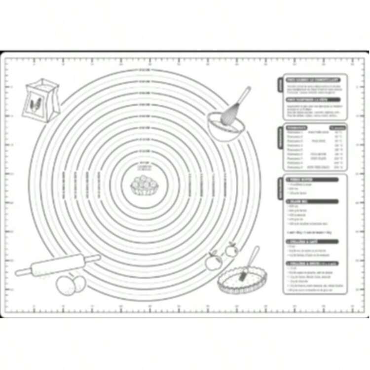 Non-Stick, Easy To Clean Baking Mat - Convenient Cleaning, Suitable For Cookies, Dough, Cakes Baking, Essential Baking Tool For Chinese Pastries, Great For Christmas, Easter, Thanksgiving And Other Holidays - Multicolor - View 16