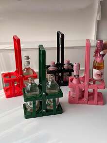 This Portable And Foldable Beer Bag Can Hold 6 Beverage Bottles, Making It Convenient To Carry When Going Out. The Reinforced Bottom Design Makes It More Stable, Preventing Spills Or Leaks. It Is Also Suitable For Storing Coffee, Milk, And Tea, Making It An Ideal Choice For Daily Use, Gatherings, Picnics, And Camping, As Well As A Must-Have Item For Beer Festivals. It Is Perfect For Coffee, Milk Tea, And Beer Enthusiasts, And Can Also Be Used For Company Gatherings, Schools, And Workplaces. - Multicolor - View 13