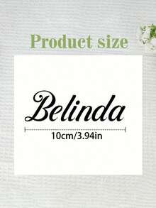 Personalized Transfer Stickers, Stickers, Name Stickers, Handmade, Handwritten, Gift Stickers, Raised Self-Adhesive Labels, Shiny, Suitable For Personal Items, Gift Boxes Decoration, Multi-Functional, Gift Ideas - Multicolor - View 7