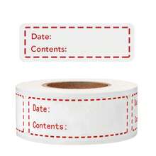 125pcs/Roll Food Refrigeration Storage Safety Date Marking Labels Removable Stickers - Multicolor - View 7