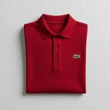Men's Short-Sleeve Piqué Polo Shirt - Buaya Merah - View 1