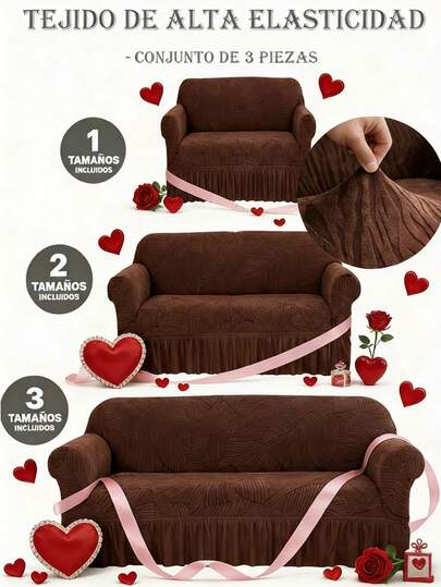 Conjunto de 1 piezas de funda para sofá elástica e impermeable - Funda para 1, 2 y 3 asientos - Protector de sofá lavable, antideslizante, transpirable, suave, para sala de estar, hogar, mascotas y niños ,Para Proteger El Sofá De Arañazos De Gatos, Ideal Para Decorar La Sala De Estar, La Oficina O El Dormitorio.