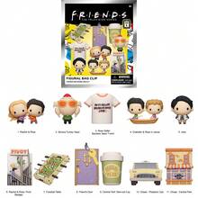 Monogram Warner Bros Friends Officially Licensed Blind Bag Keychain (1PC)-3D Foam Blind Box Figure Bag Clip&Charm Zipper Pull Keyring Backpack Accessories Collectible Gift - Multicolor - View 3