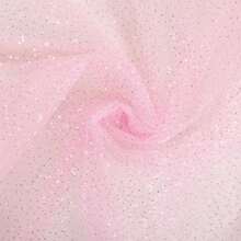 1pc Dotted Mesh Fabric, Shiny Dot Texture, Suitable For Wedding, Party Dress, DIY Crafts - Multicolor - View 85