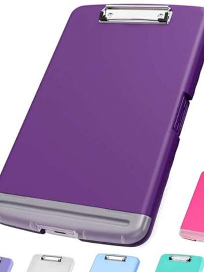 TABLA PORTAPAPELES CON CLIP/ MORADO