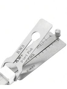 SC1, SC4, KW1, KW5 2-In-1, Four-Piece Tool Combination Set Lockpick Tool, Pick And Decoder Tool Set, Open Door Lock, Civil Lock KW5-L Locksmith Tools - A - View 5