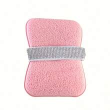 1pc Of Soap Pouch, Bath Sponge For Home Use, Cleaning Tool, Non-Shedding, Ultra-Soft Bath Flower, Exfoliating And Lathering Sponge,Creative Sandwich-Shaped MeshSoap Bags | Comes With A Simple Hook | Rich Foaming Scrub Sponge Soap Bag - Multicolor - View 3