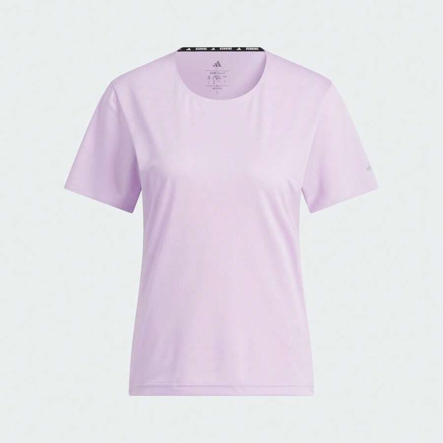Adidas 女士 ESS SS TEE W 短袖针织圆领 TKS3532 - 紫色 - 查看 1