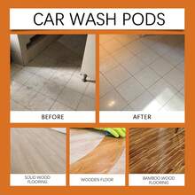 Floor Cleaner Set One Bottle Handles Various Floor Cleaning Household Multi-Purpose Wood Floor Marble Tile Cleaner Set With Sponge And Towel Lemon Scent Gentle Formula No Damage To Floor Daily Household Cleaning Supplies Que Ofrece Limpieza, Resistencia Al Polvo Y Un Acabado Brillante. - trái cam - Xem 10
