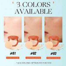 Polvo compacto translúcido - Polvo suelto - Polvo fijador mate - Polvo fijador resistente al agua de larga duración - Polvo controlador de grasa con borla de cobertura total - Multicolor - Ver 3