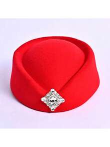 1pc Women's Retro Felt Hat, French Elegant Minimalist Wool Felt Hat, Suitable For Tea Party, Wedding, Party, Daily Wear, Street Photography, Ceremony, All Seasons - a - View 8