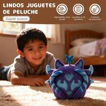 TendenciaLindos Juguetes De Peluche, Regalos Que A Los Niños Les EncaCalidad premium - azul + púrpura - Ver 3