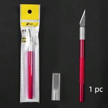Precision Aluminum Utility Knife - Various Colors - Red - View 7