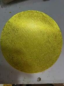 1pc White Round Cake Stand, Sturdy Cake Board Base, Oil-Proof Cake Plate Suitable For Wedding, Birthday Party And Holiday, Great For Professional Cake Decoration And Display - Multicolor - View 10