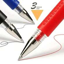 10-100Pcs European Standard Office Signature Gel Pen With 0.5mm Red Blue Black Ink Bullet Head ,Suitable For Student Office Stationery Gift , Back To School - Sets - View 9
