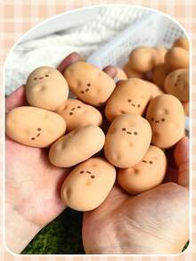 High-Quality Fun Erasers, Quirky Potato Brothers Erasers, Clean Erasers Suitable For Students, Erases Cleanly - A - View 5