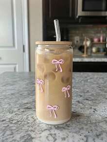 1个大容量竖条纹高脚玻璃杯，耐热耐冷，适用于盛装红酒、威士忌、果汁、软饮料、冰淇淋、酸奶、甜点、豆浆、奶昔、柠檬水、冰茶、咖啡等饮品。便携易清洗，是日常居家使用、周年纪念、烛光晚餐、餐厅用餐、学校活动、户外派对、婚礼、生日、毕业典礼等场合的理想之选，也是母亲节的完美礼物。适用于厨房、餐厅和咖啡馆。 - 彩色 - 查看 7