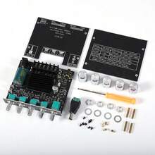 ZK-MT21 2.1 Channel Speaker Amplifier Module – 100W Wireless Subwoofer Board With AUX Input, Compact Portable Audio Receiver Music | Home Theater, Office, Store, Living Room,Bocinas De Bluetooth,Electronics,Tv,Home Appliances - ZK-MT21 2.1 - Xem 9