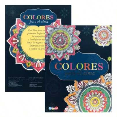 COLORES PARA EL ALMA- LIBRO COLOREA