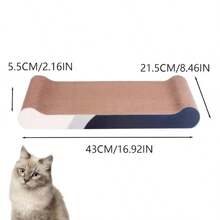 Extra Large Cat Scratching Board, Suitable For Small & Large Cats, Claw Sharpening, Playtime - one-size - View 2
