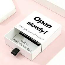 Funny "Nothing Inside" Prank Gift Box | Completely Empty Inside! Suitable For Birthday, Wedding Party, Anniversary Pranks And Jokes - Great Surprise For Family And Friends | Includes Card - Multicolor - View 11