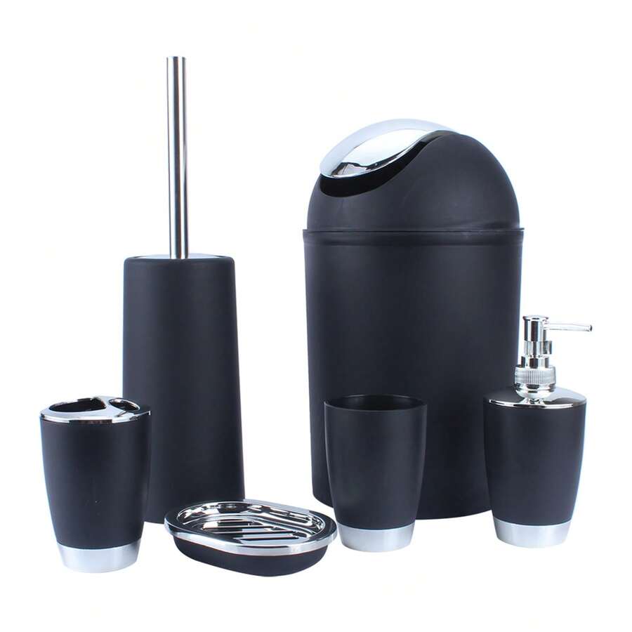 Set di accessori per il bagno - nero - Visualizzare 1