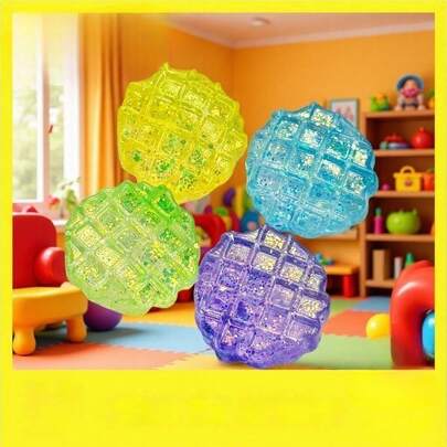 2026新款 - 1个麦芽糖极光挤压糖浆球，减压闪光慢回弹玩具，新奇缓解焦虑小玩意，送朋友的礼物，收藏品，节日，生日礼物