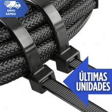 Jogo 300 Abraçadeiras Nylon 3.6 x 250mm  Qualidade Garantida Cintas Plásticas Resistente Enforca Gato Premium Multiuso - KIT 200 UNIDADES - Visão 7