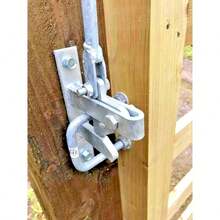Hunting Gate Latch With Double Leg Gate Striker Lift Type Equestrian Equine Farm - Multicolor - View 2