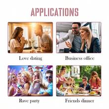 North Moonグラマーフレグランスさわやかな淡い香りが長く残るエレガントなレディースフレグランスデート用ミニフレグランス - デフォルト - チェックする 3