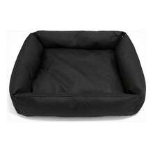 Tendencia2 Cama Para Perro Y Gato Doble Vista Chico Suave Y LavableCalidad premium - Negro - Ver 2