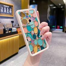 1pc Color Palette Camera Shockproof Phone Case, UV Printed Compatible With Samsung/Galaxy/ Android Models, International Version,  Not The Domestic Version - Beige - View 4