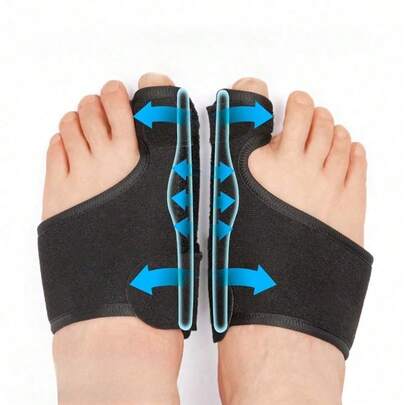 For Women & Men, Orthopedic Bunion Splint For Hallux Valgus Pain Relief, Big Toe Separator, Adjustable Day/Night Support, Comfortable Hammer Toe Straightener