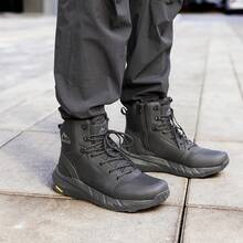 Botas Tácticas Militares para Hombre Botas de Senderismo Ligeras y Cómodas Vanguard Wide - Negro - Ver 9
