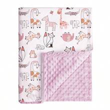 Säuglings-Fleece-Decke, Kinderblanket mit Punkten, Baby-Innenklima-Decke, Kleinkind-Schlafdecke, verstärkte Cartoon-förmige Steppdecke - Verschiedenfarbig - Übersicht 18