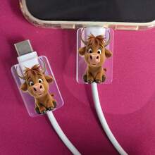 Bộ 2/4 chiếc ốp bảo vệ cáp dữ liệu điện thoại hình con ong dễ thương, ốp bảo vệ cáp dữ liệu điện thoại Type-C, đẹp mắt, quà tặng lý tưởng cho sinh nhật, đám cưới, Ngày Valentine, Ngày của Mẹ, Ngày của Cha, Lễ Tạ ơn. - A - Xem 10